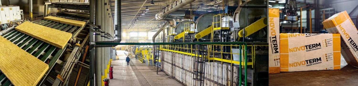NOVOTERM - виробник теплозвукоізоляційних матеріалів з базальтового волокна