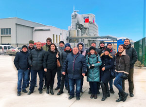 Экскурсия на завод BAUMIT под Киевом